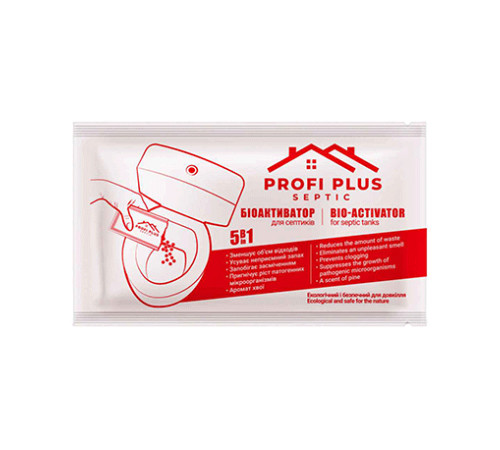 Біоактиватор для септиків Profi Plus 25г/36шт Бельгія