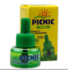 Рідина від комарів із рослинними екстрактами PICNIC Family