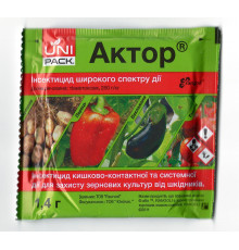 TM Syngenta Інсектицид Актора 1,4г /100шт