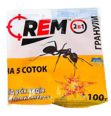 Інсектицид від мурах "REM" мікрогранула 100г жовтий/ 120шт
