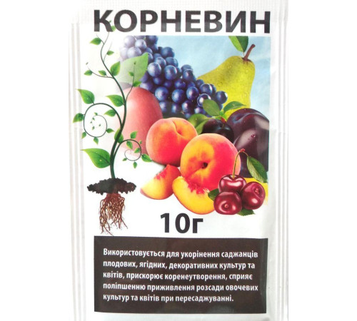 Стимулятор зростання Укорінювач Корневін 10г