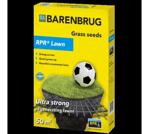 ТМ Barenbrug Насіння газонної трави Універсально-Спортивна Bar Power RPR 1кг Голландія