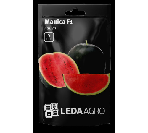 ТМ LEDAAGRO Кавун Маніса F1 5шт
