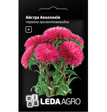 ТМ LEDAAGRO Астра хризантемоподібна Аполлонія червона 0,2 г