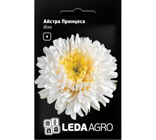 ТМ LEDAAGRO Айстра хризантемоподібна Принцеса біла 0,2 г