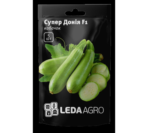 ТМ LEDAAGRO Кабачок супер Донія F1 5шт