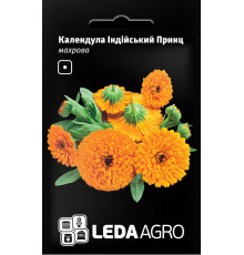 ТМ LEDAAGRO Календула махрова Індійський принц 0,5 г