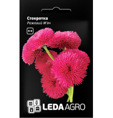 ТМ LEDAAGRO Маргаритка Розовий м'яч 0,01 г