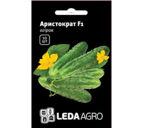 ТМ LEDAAGRO Огірок Аристократ F1 10шт