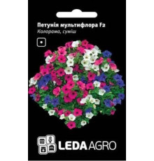 ТМ LEDAAGRO Петунія мультифлора Колорама F1 0.05 г