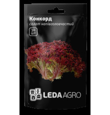 ТМ LEDAAGRO Салат Лолло роса Конкорд 30шт
