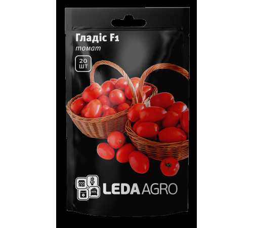 ТМ LEDAAGRO Томат Гладіс F1 20шт