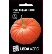 ТМ LEDAAGRO Гарбуз Руж Віф де Тамп 5шт