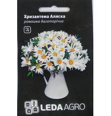 ТМ LEDAAGRO Хризантема багаторічна Аляска 0,4 г