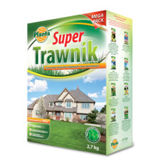 ТМ PLANTA Газонна трава Super Trawnik універсальна 2.7 кг