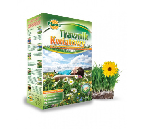 Постачальник: ТМ PLANTA Місто: Київ Газонна трава Trawnik Kwiatowy Мавританський газон 500г