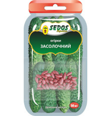ТМ SEDOS Огірок Засолювальний 50шт драж.