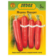 ТМ SEDOS Морква Фаворит 5 метрів