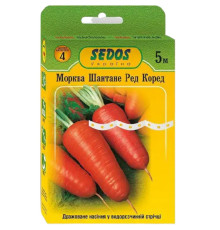 ТМ SEDOS Морква Шантане ред коред 5 метрів
