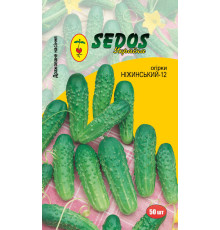 ТМ SEDOS Ніжинський Огірок -12 50шт драж.