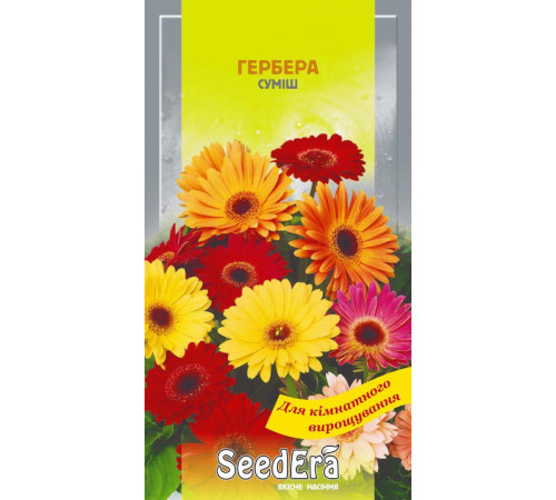 ТМ SeedEra Гербера кімнатна суміш 5шт