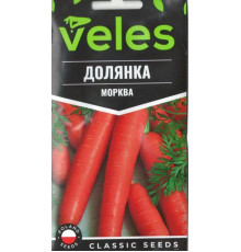 ТМ ВЕЛЕС Морква Долянка 3г