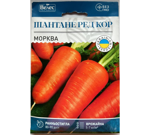 ТМ ВЕЛЕС Морква Шантане ред кор 3г