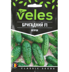 ТМ ВЕЛЕС Огірок Бригадний 2,5г МАКСІ