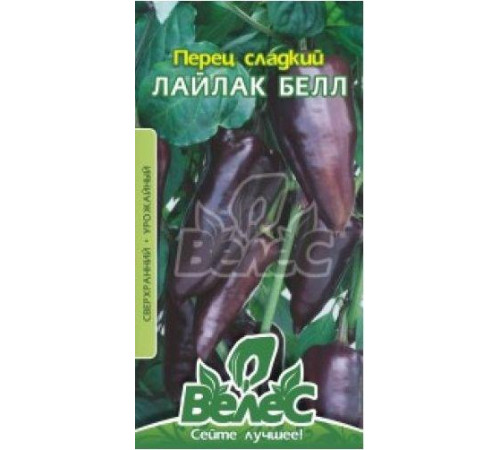 ТМ ВЕЛЕС Перець сладкий Лайлак біл 0,3 г
