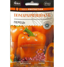 ТМ ВЕЛЕС Перець Оранжевий куб 50шт інкруст.