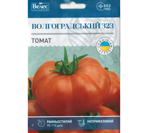 ТМ ВЕЛЕС Томат Волгоградський 323 1,5 г МАКСІ