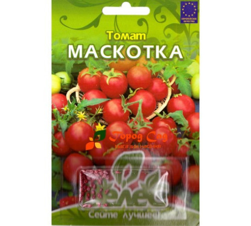 ТМ ВЕЛЕС Томат Маскотка 50шт інкруст.