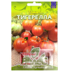 ТМ ВЕЛЕС Томат Тігерелла 50шт інкруст.