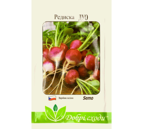 ТМ ДОБРІ СХОДИ Редис Дуо 3г