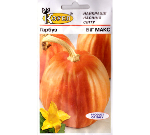 ТМ КОУЕЛ Гарбуз Біг Макс 10шт