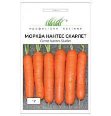 ТМ Професійне насіння Морква Нантес Скарлет 1г