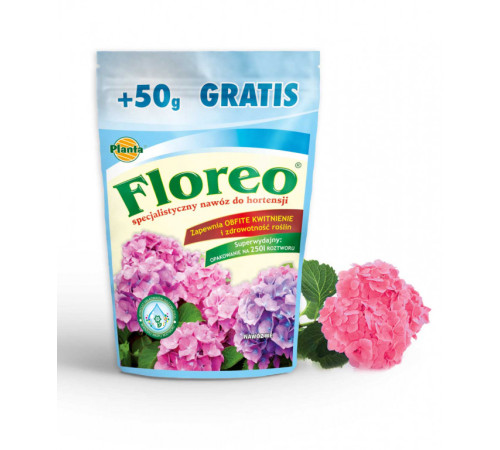 Добриво Floreo для гортензій 250г ТМ Planta Польща