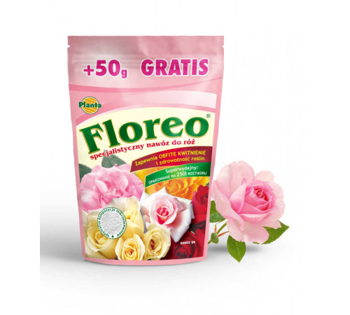 Добриво Floreo кристал. для Роз 250г ТМ Planta Польща
