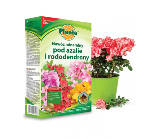 Добриво Planta для Азалій та рододендронів у гранулах 1кг