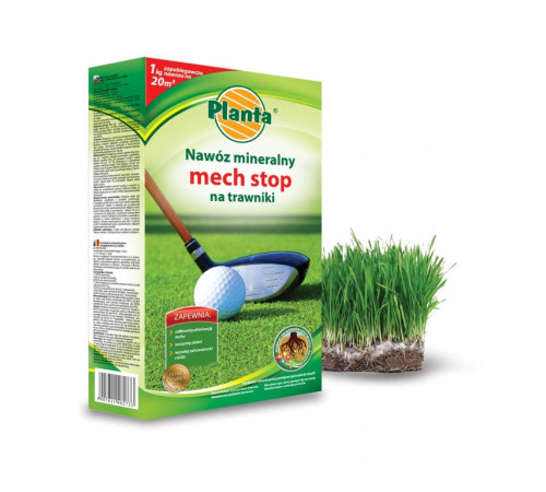 Добриво Planta для Газонів АнтиМох у гранулах 1кг