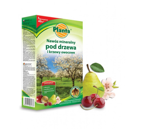 Добриво Planta для плодових дерев у гранулах 1кг