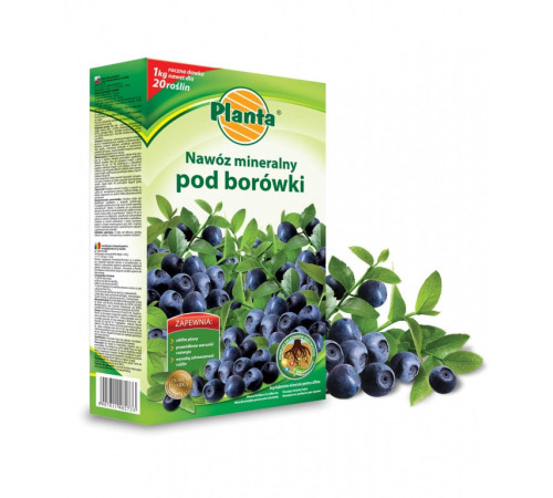 Добриво Planta для Чорниці у гранулах 1кг