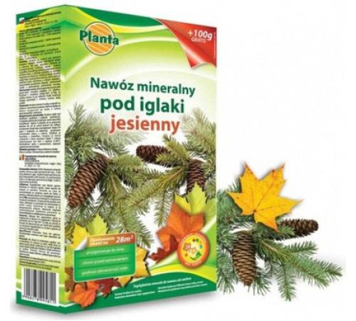 Добриво Planta Осіннє для Хвої у гранулах 1кг