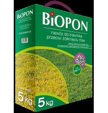 BIOPON Добриво для газонів проти пожовтіння 5кг