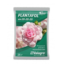 Добриво Плантафол 25г NPK 20-20-20 Valagro (універсальне)