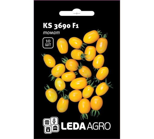ТМ LEDAAGRO Томат KS 3690/КС 3690 F1 10шт