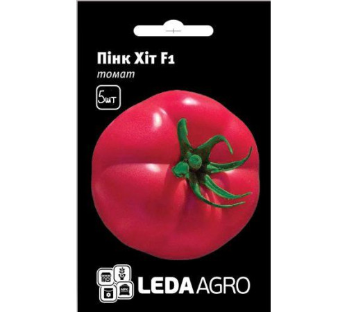 ТМ LEDAAGRO Томат Пінк Хіт F1 5шт