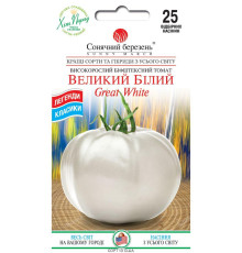 ТМ SUNNY MARCH Томат Великий Білий 25шт