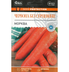ТМ ВЕЛЕС Морква Червона без серцевини 10г інкр