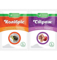 ТМ Укравіт Інсектицид Колібріс 3мл+Страж 3мл /25шт
